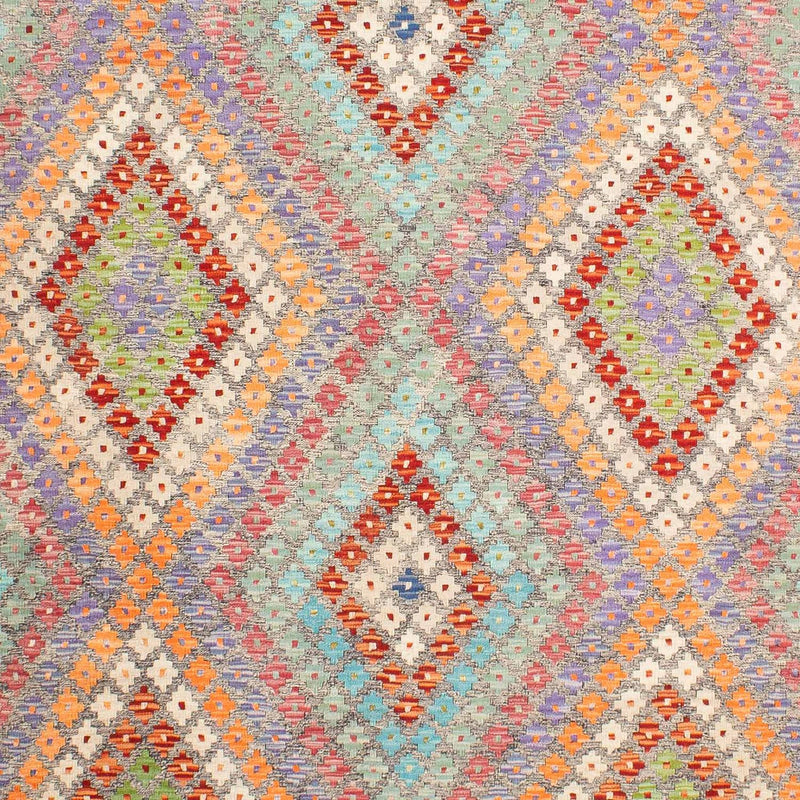 Kelim-tæppe - orientalsk - 349 x 257 cm - flerfarvet