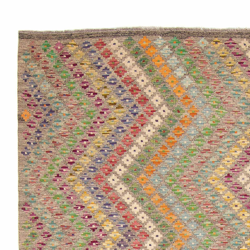 Kelim Carpet - Splash - 298 x 210 cm - flerfarvet