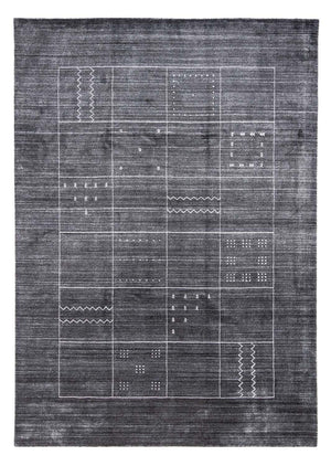 Vintage tæppe - 350 x 250 cm - grå