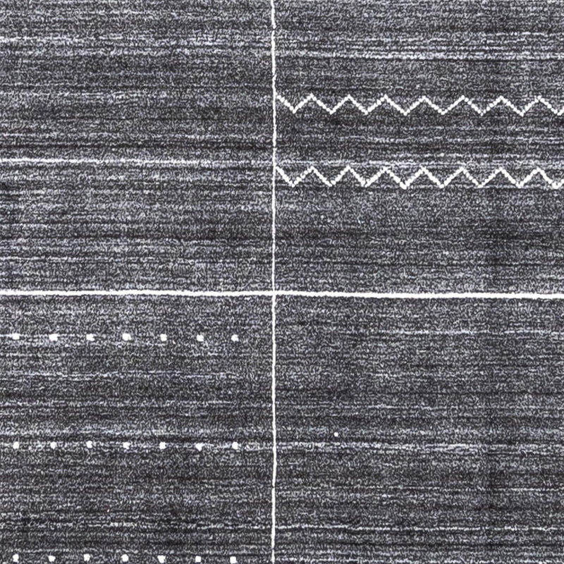 Vintage tæppe - 350 x 250 cm - grå