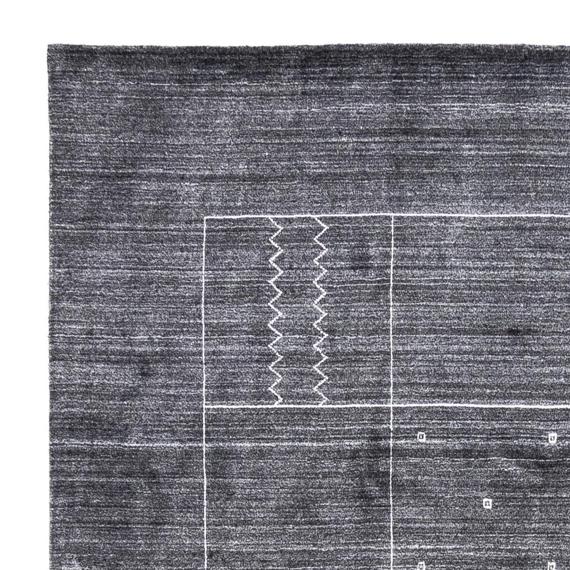 Vintage tæppe - 350 x 250 cm - grå