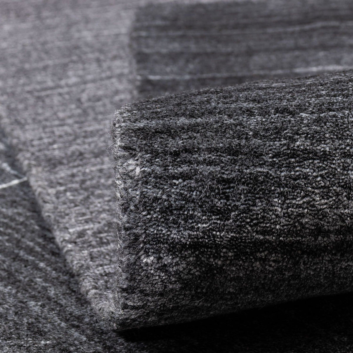 Vintage tæppe - 350 x 250 cm - grå