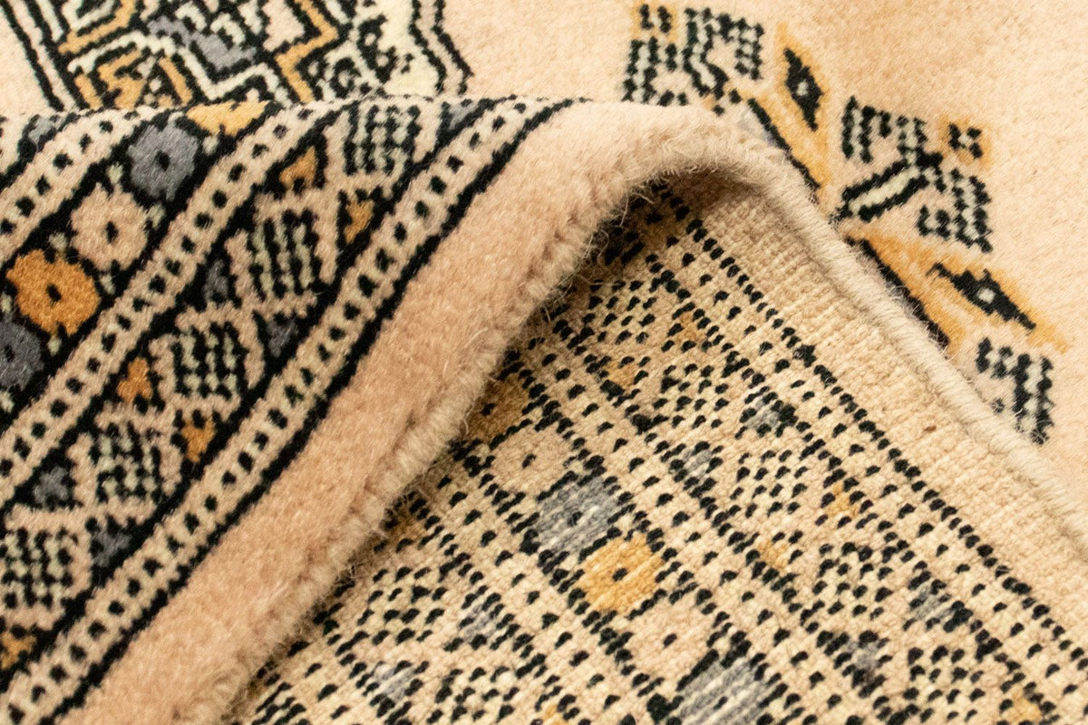 Afghansk tæppe - Bukhara - 130 x 77 cm - beige