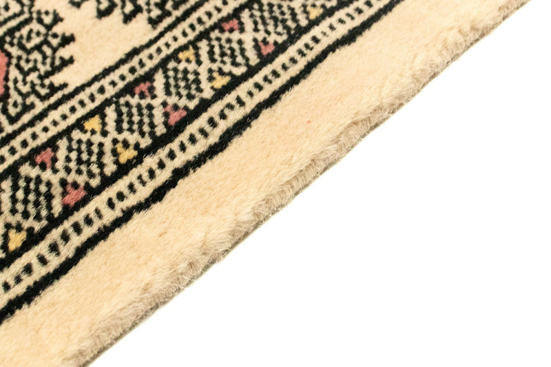 Afghansk tæppe - Bukhara - 126 x 78 cm - beige