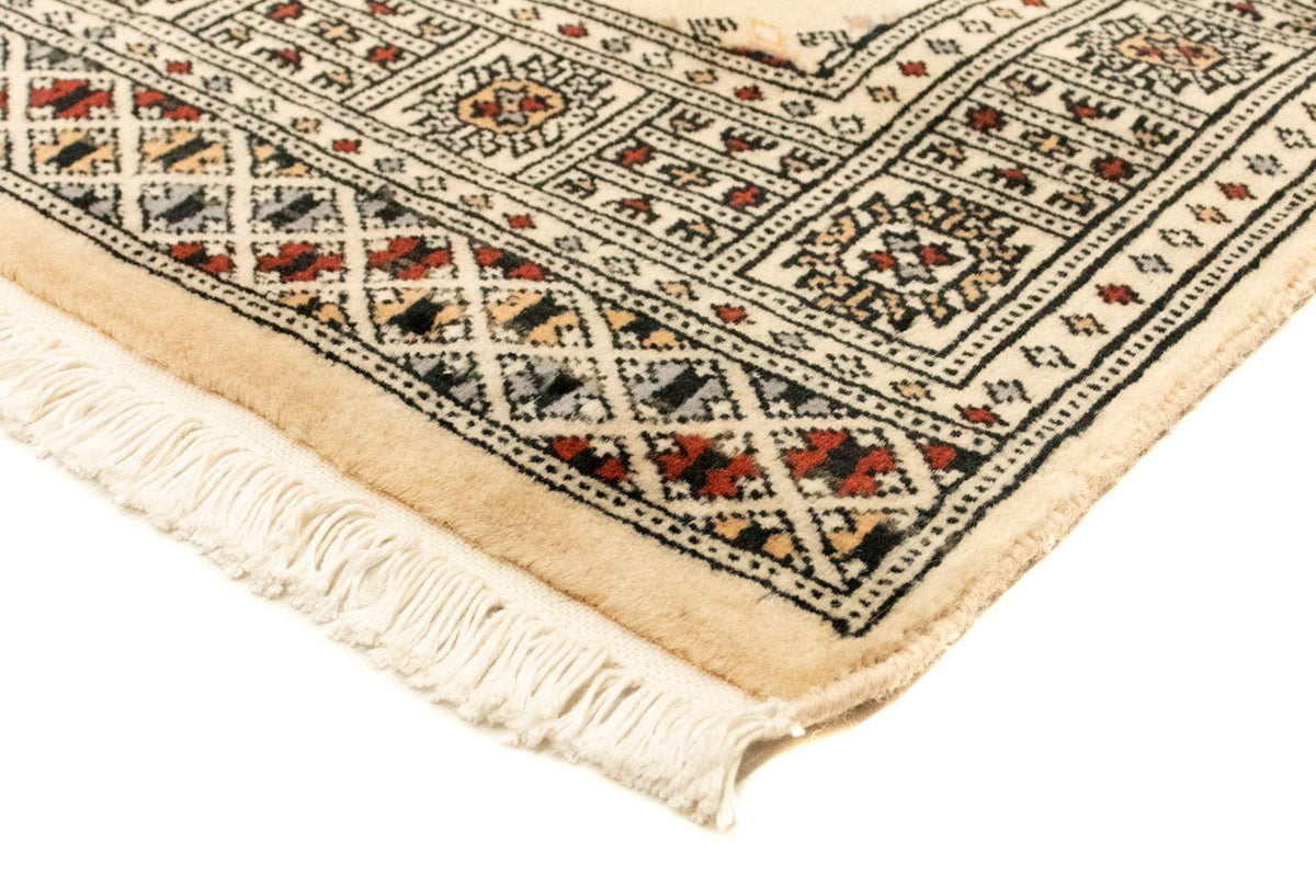 Afghansk tæppe - Bukhara - 129 x 78 cm - beige