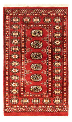 Afghansk tæppe - Bukhara - 132 x 78 cm - rød