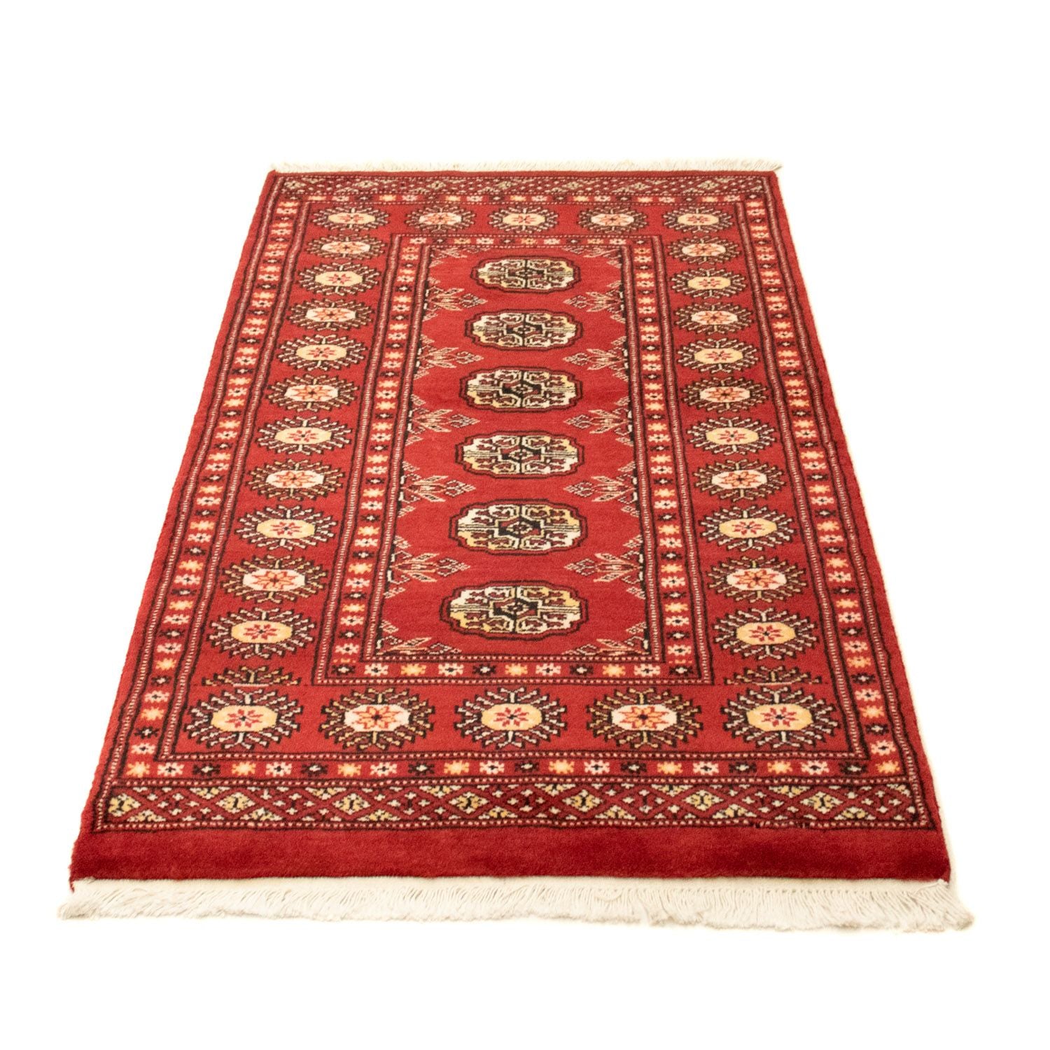 Afghansk tæppe - Bukhara - 132 x 78 cm - rød