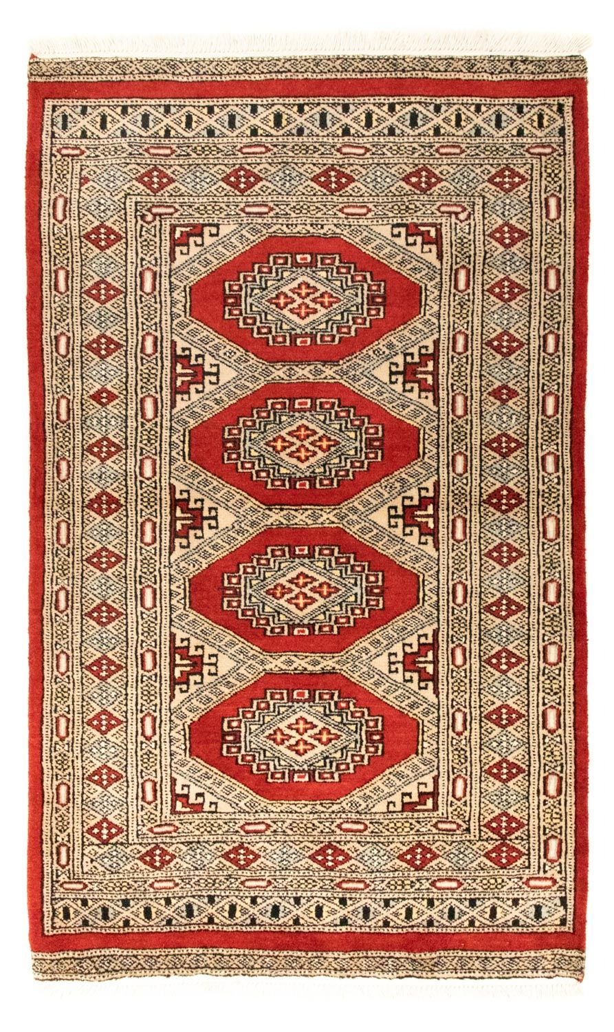 Afghansk tæppe - Bukhara - 133 x 78 cm - rød