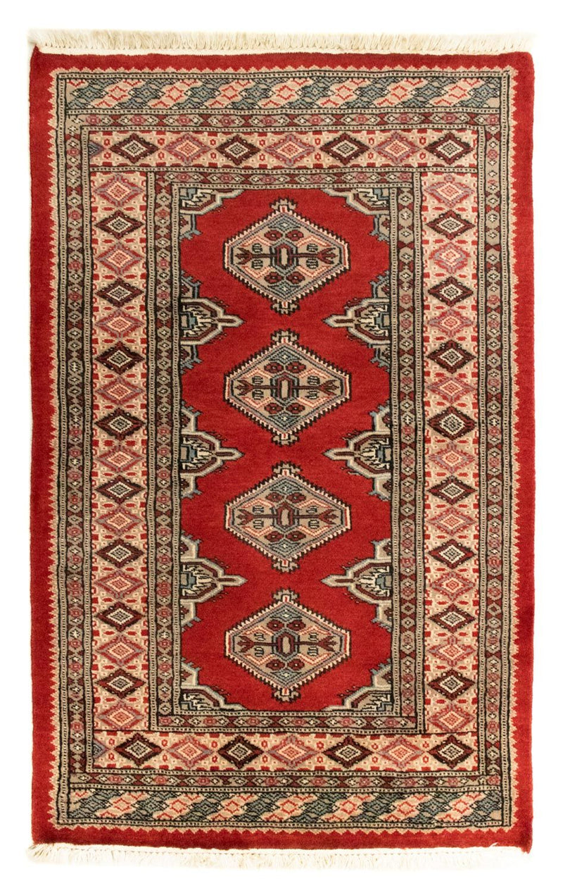 Afghansk tæppe - Bukhara - 121 x 80 cm - rød