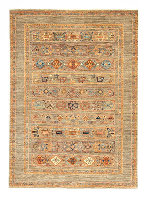 Afghansk tæppe - 199 x 150 cm - grå