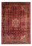 Persisk tæppe - Nomadisk - 299 x 214 cm - mørkerød