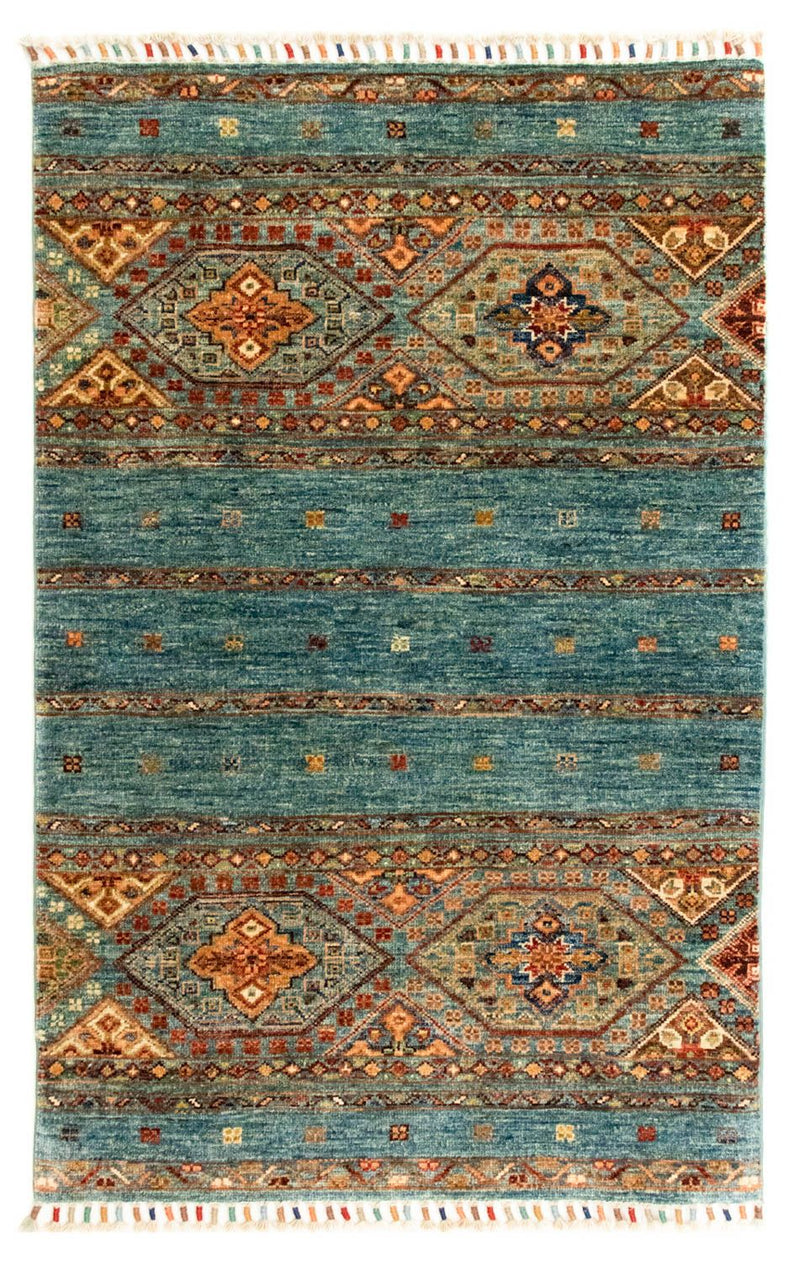 Ziegler Tæppe - Moderne - 126 x 82 cm - turkis