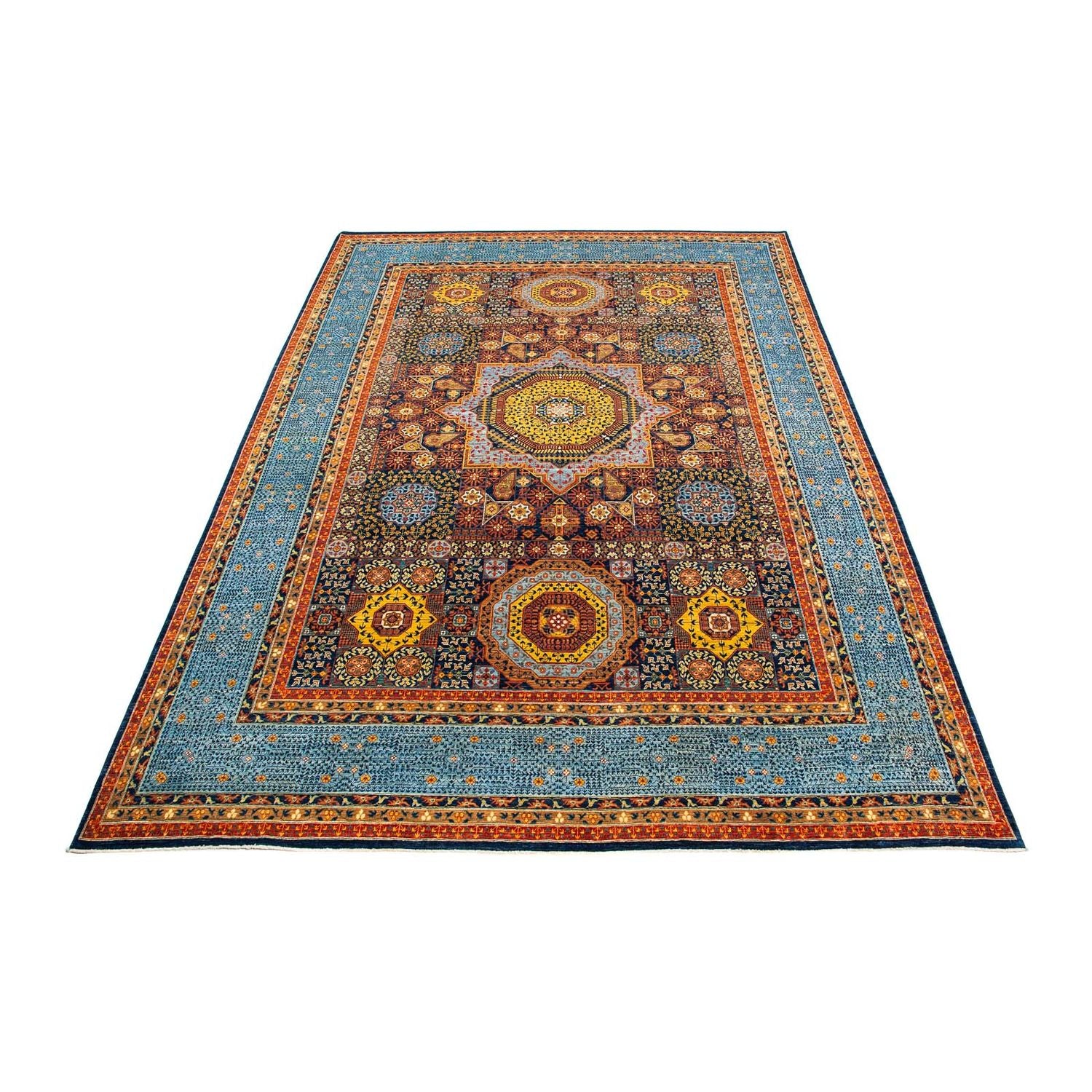 Ziegler Carpet - 415 x 298 cm - blå