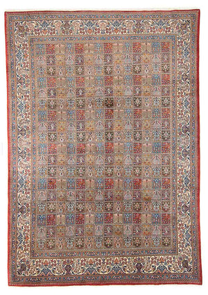 Vintage tæppe - 405 x 298 cm - flerfarvet
