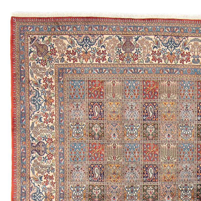 Vintage tæppe - 405 x 298 cm - flerfarvet