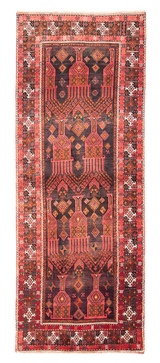Løber Persisk tæppe - Nomadisk - 294 x 118 cm - rød