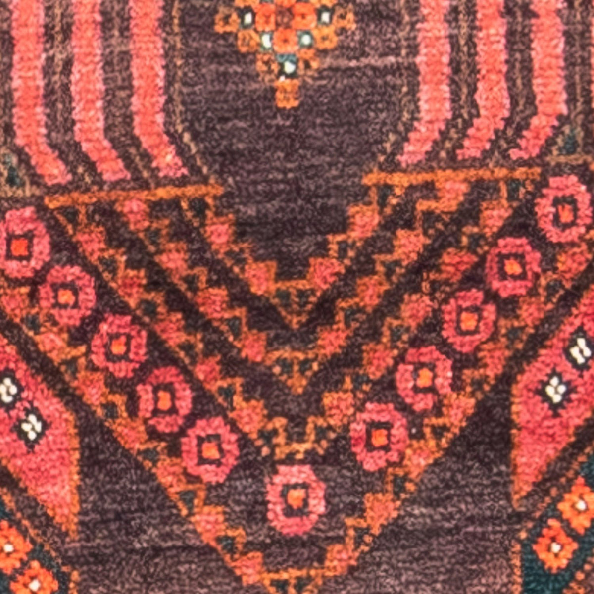 Løber Persisk tæppe - Nomadisk - 294 x 118 cm - rød