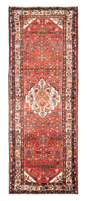 Løber Persisk tæppe - Nomadisk - 328 x 110 cm - rød