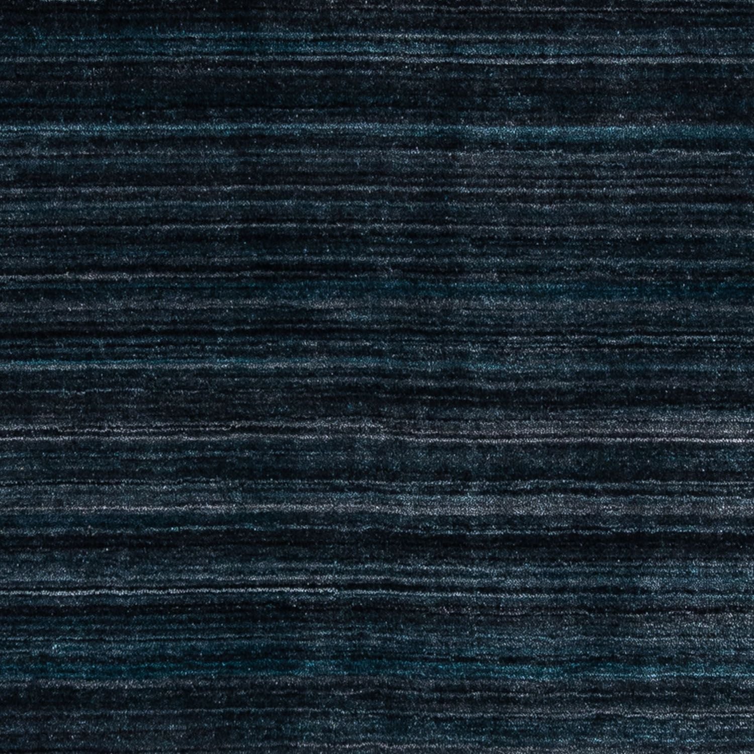 Vintage tæppe - 200 x 150 cm - mørkeblå