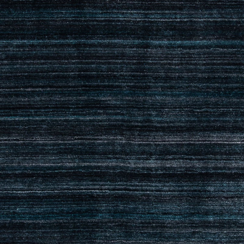 Vintage tæppe - 200 x 150 cm - mørkeblå