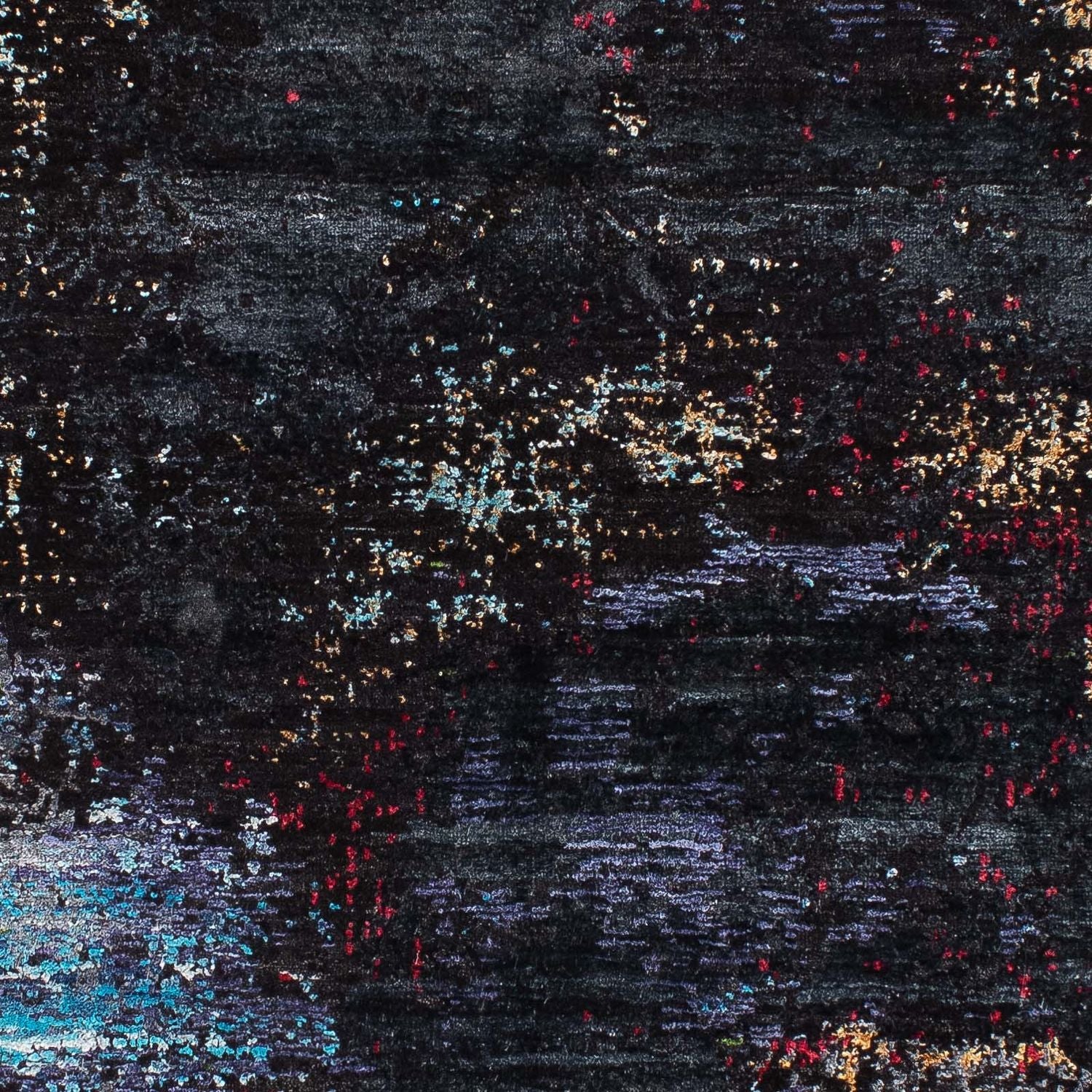 Designer tæppe - 245 x 171 cm - flerfarvet
