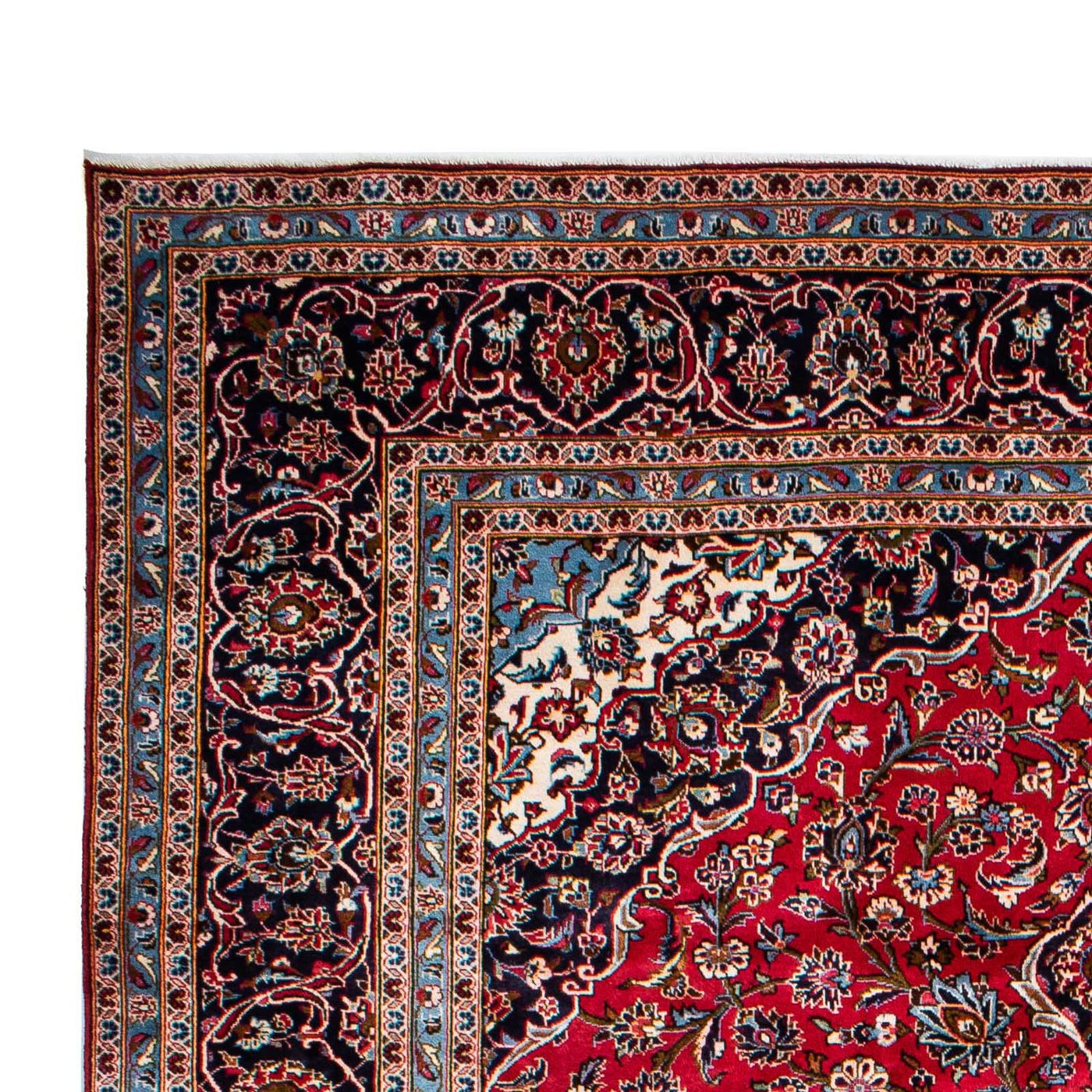 Kashan Tæppe 354x253cm - Persisk tæppe
