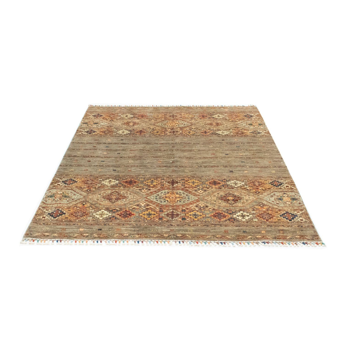 Ziegler Carpet firkantet  - 167 x 144 cm - lys mocca