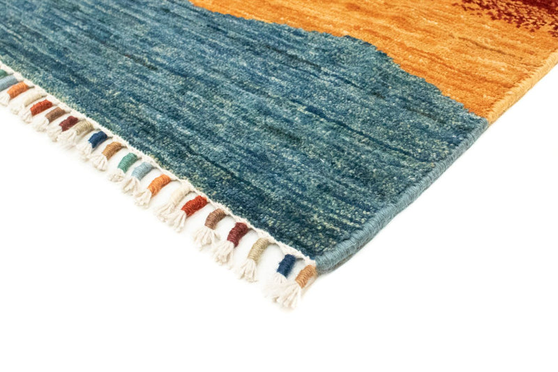 Gabbeh Tæppe - Loribaft Persisk - 204 x 150 cm - flerfarvet