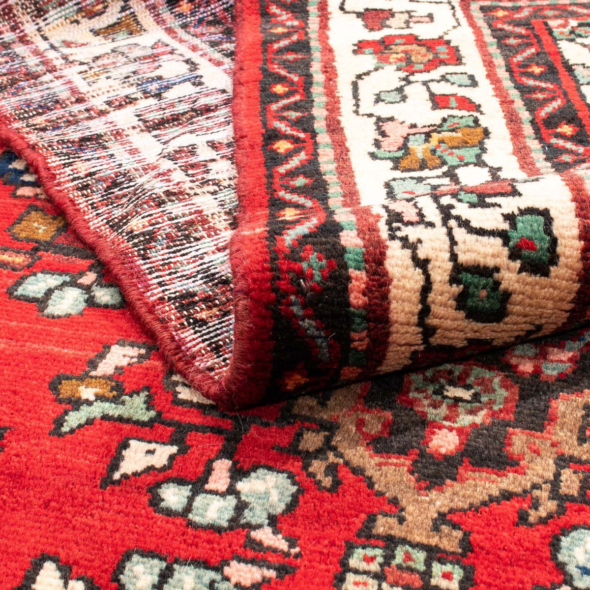 Løber Persisk tæppe - Nomadisk - 291 x 110 cm - rød