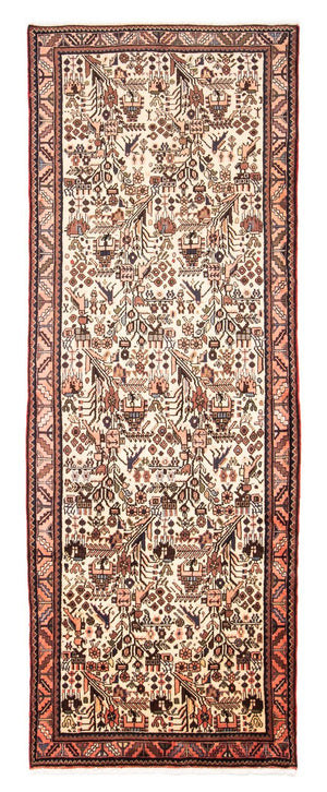 Løber Persisk tæppe - Nomadisk - 293 x 112 cm - beige
