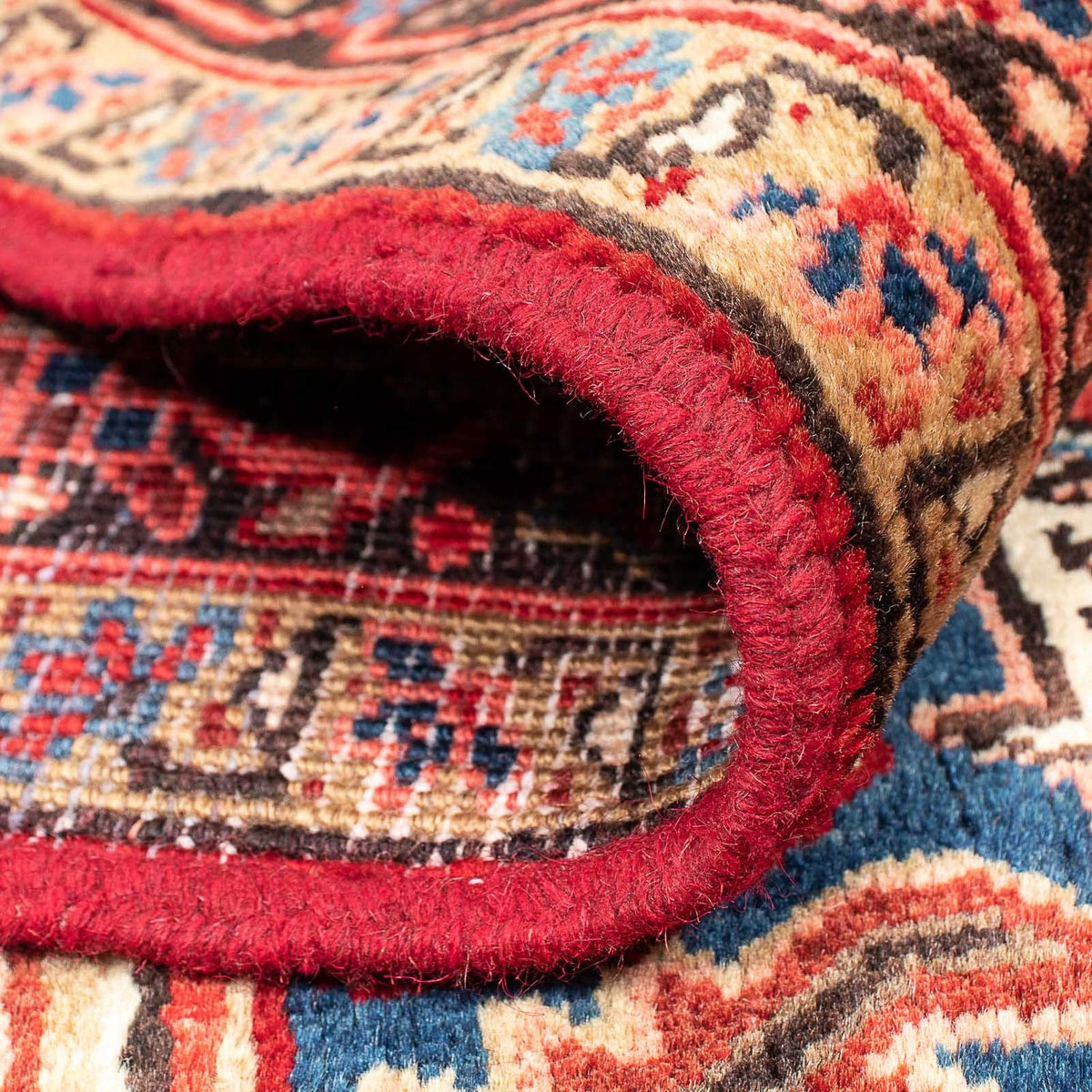 Persisk tæppe - Nomadisk - 365 x 266 cm - rød