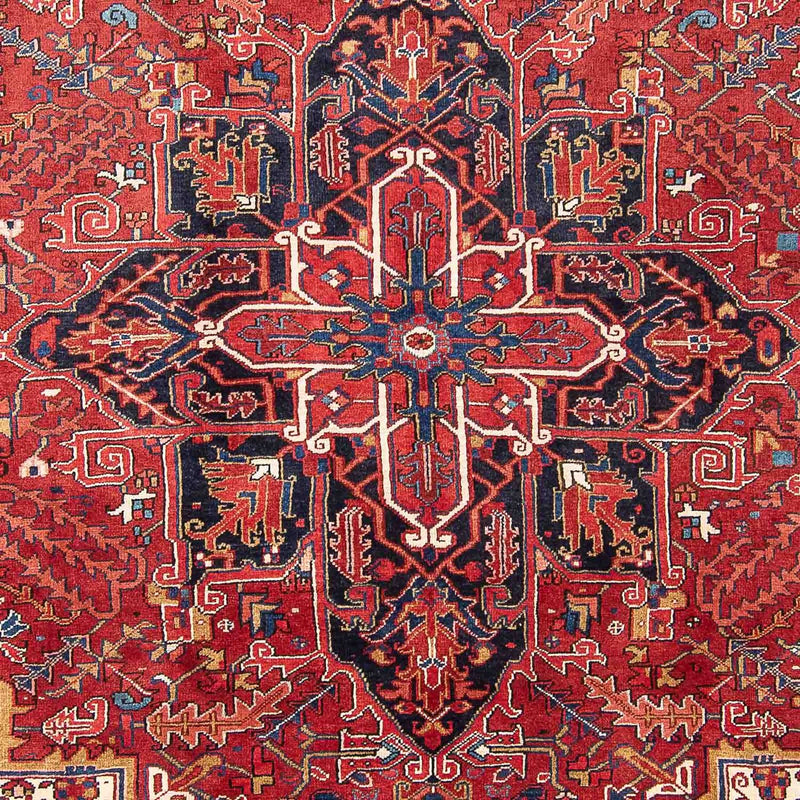 Persisk tæppe - Nomadisk - 341 x 228 cm - rød