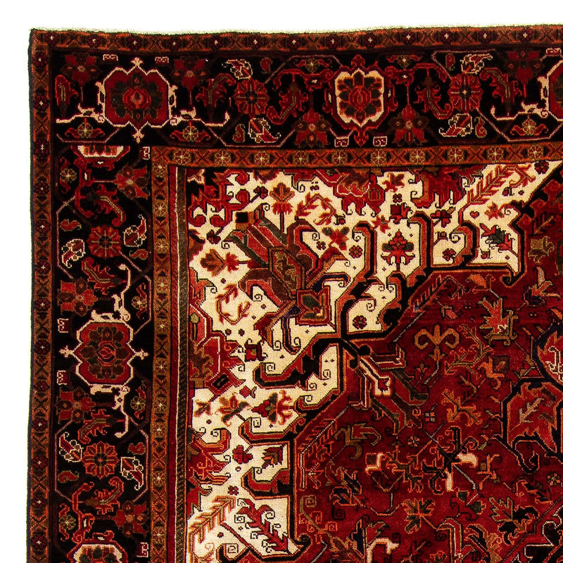 Persisk tæppe - Nomadisk - 400 x 300 cm - mørkerød