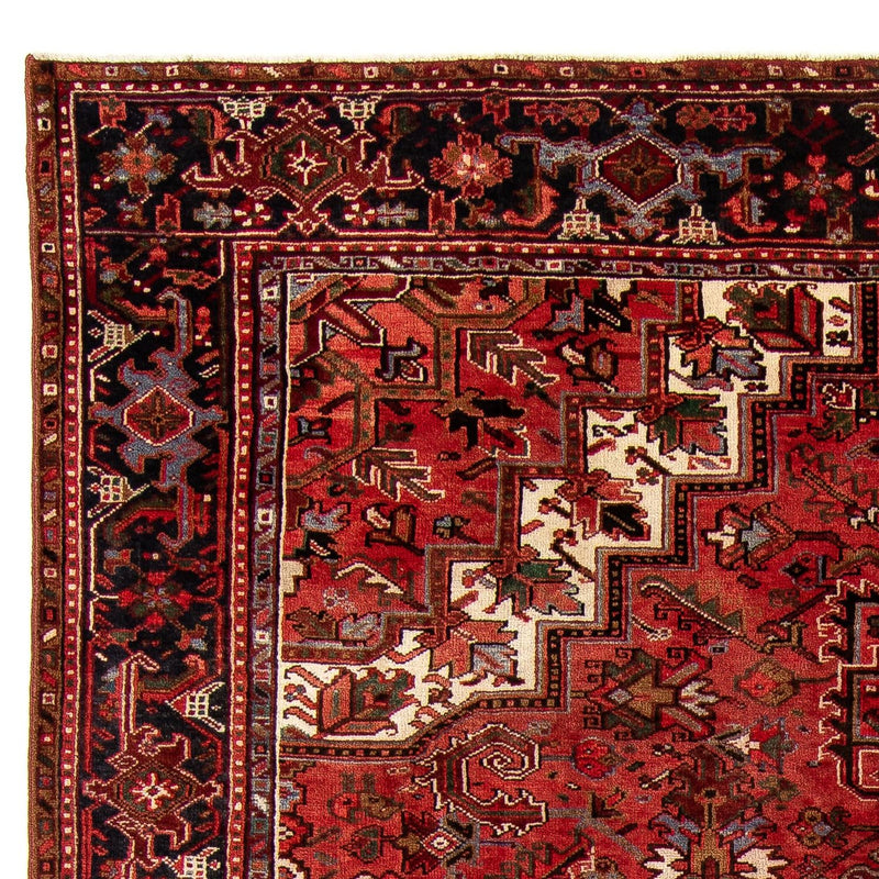 Persisk tæppe - Nomadisk - 386 x 305 cm - mørkerød