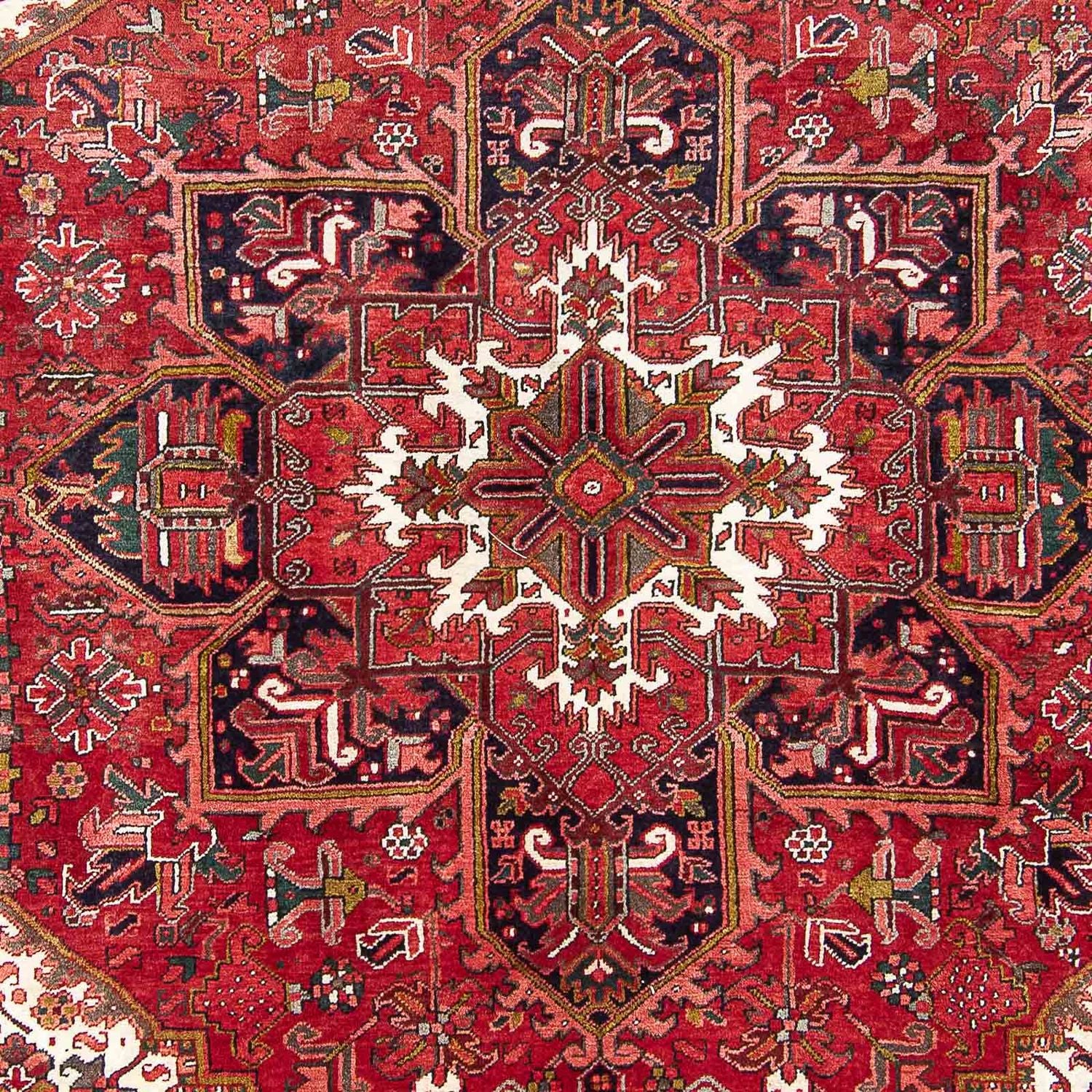 Persisk tæppe - Nomadisk - 331 x 247 cm - rød