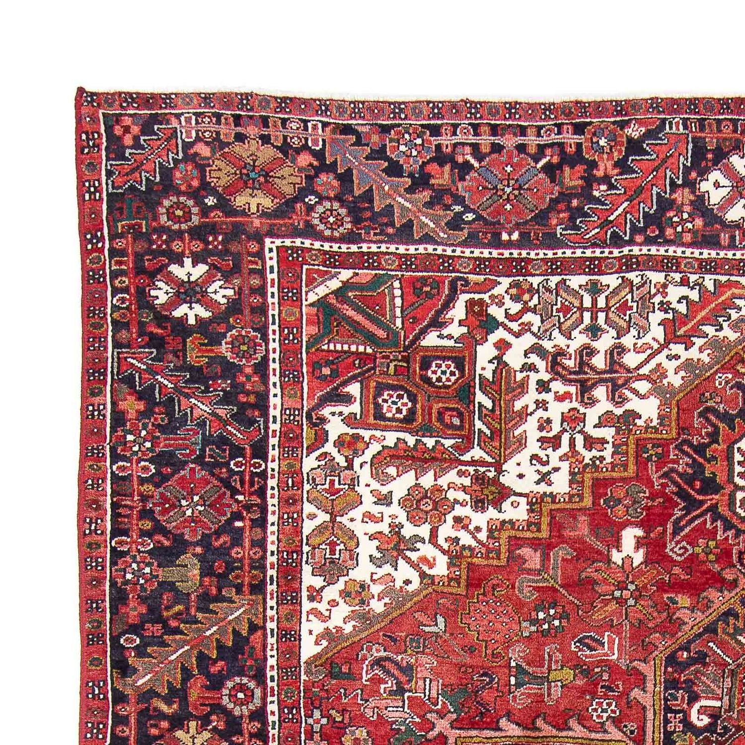 Persisk tæppe - Nomadisk - 331 x 247 cm - rød