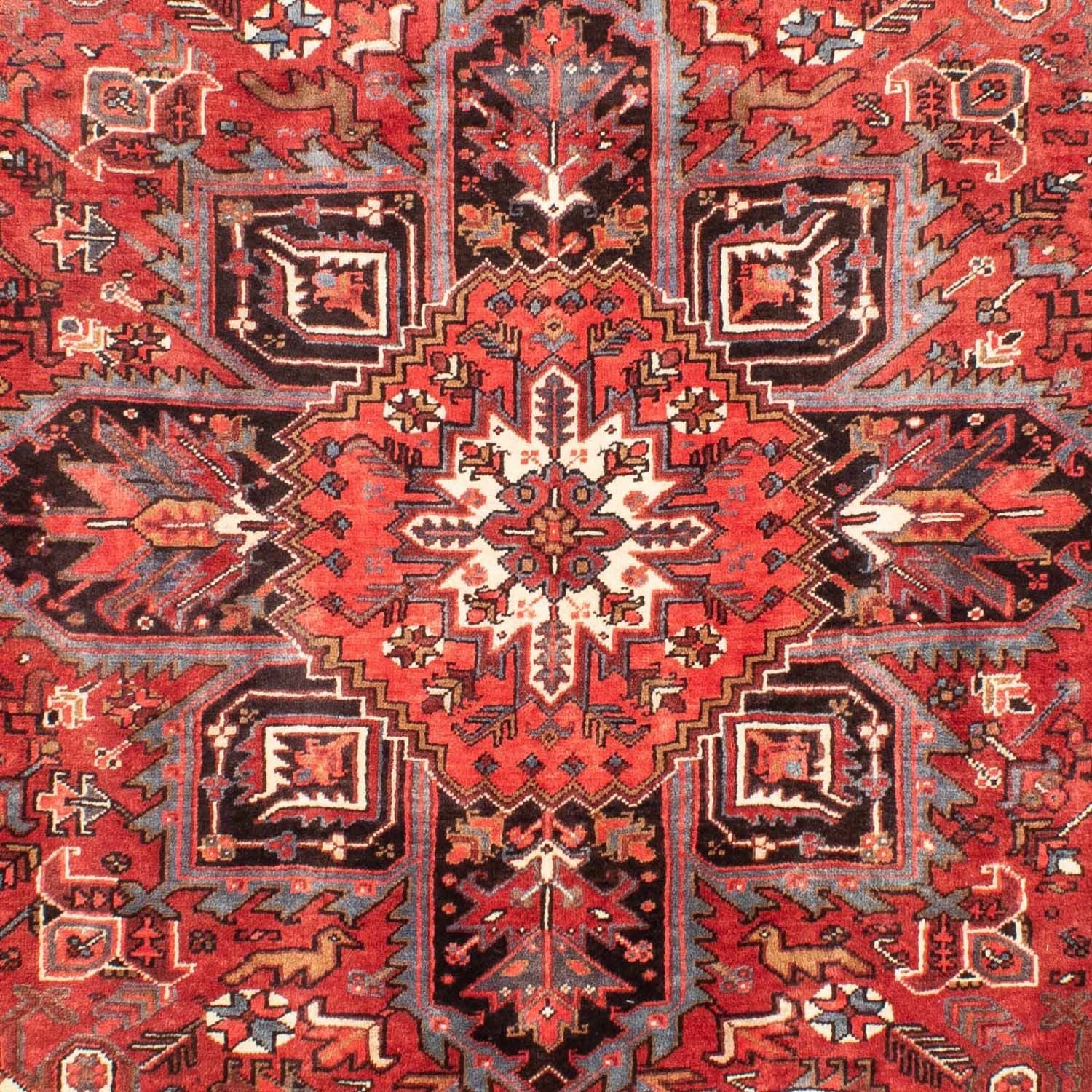 Persisk tæppe - Nomadisk - 300 x 215 cm - rød