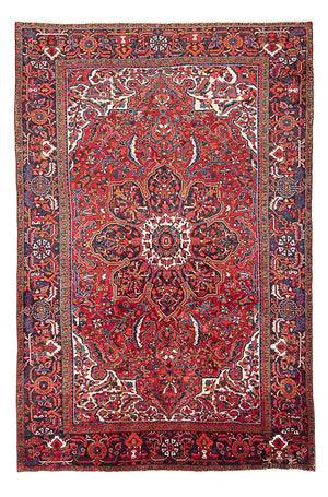 Persisk tæppe - Nomadisk - 368 x 248 cm - rød