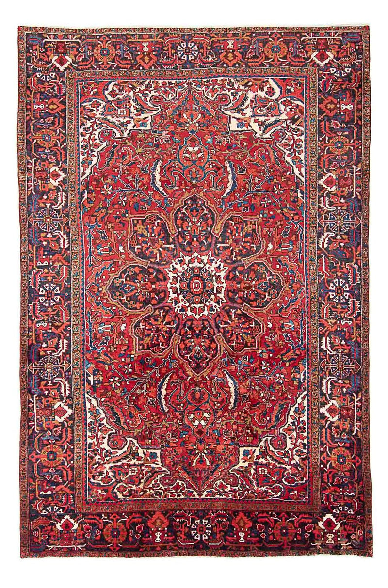 Persisk tæppe - Nomadisk - 368 x 248 cm - rød