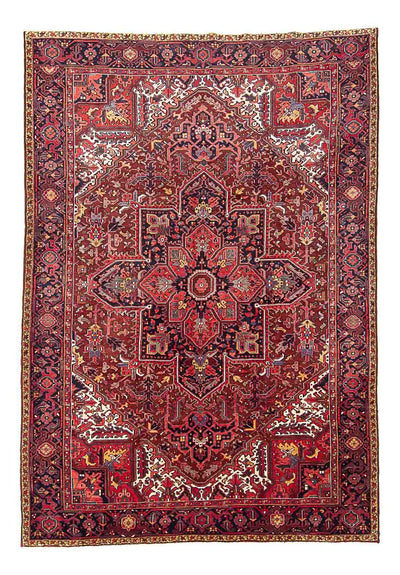 Heriz Tæppe 245x337cm - Persisk tæppe
