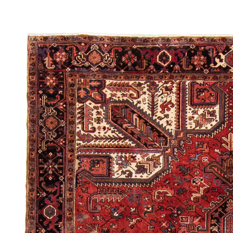 Persisk tæppe - Nomadisk - 328 x 257 cm - mørkerød