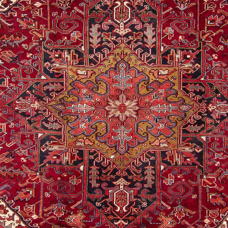 Persisk tæppe - Nomadisk - 344 x 240 cm - rød