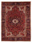 Persisk tæppe - Nomadisk - 373 x 268 cm - mørkerød