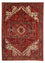 Persisk tæppe - Nomadisk - 377 x 306 cm - mørkerød