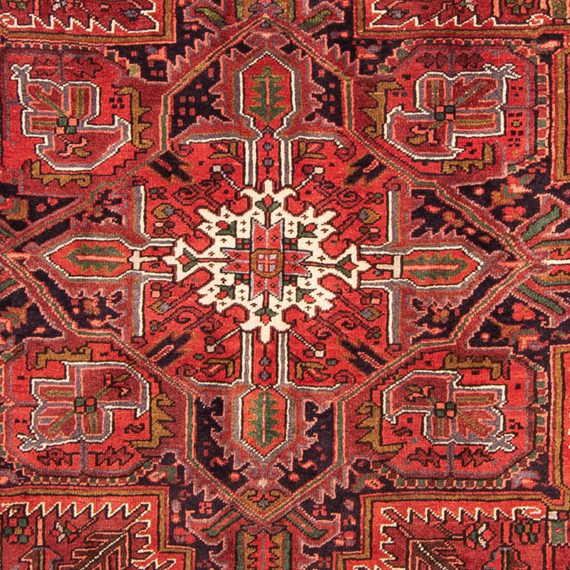 Persisk tæppe - Nomadisk - 326 x 230 cm - mørkerød