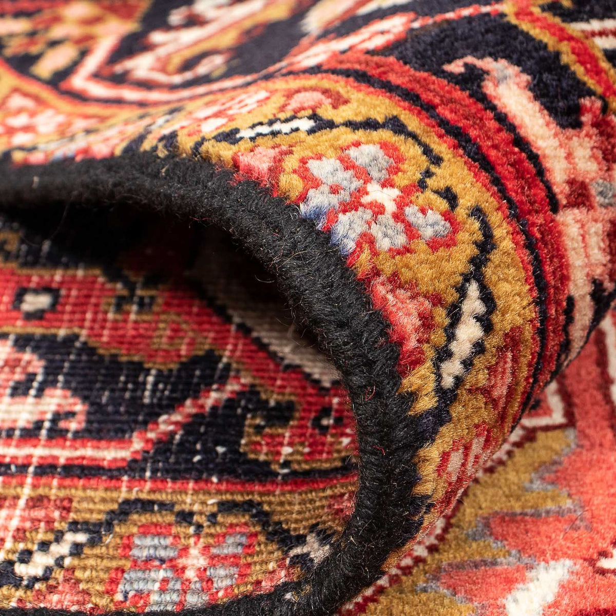 Persisk tæppe - Nomadisk - 334 x 254 cm - rød