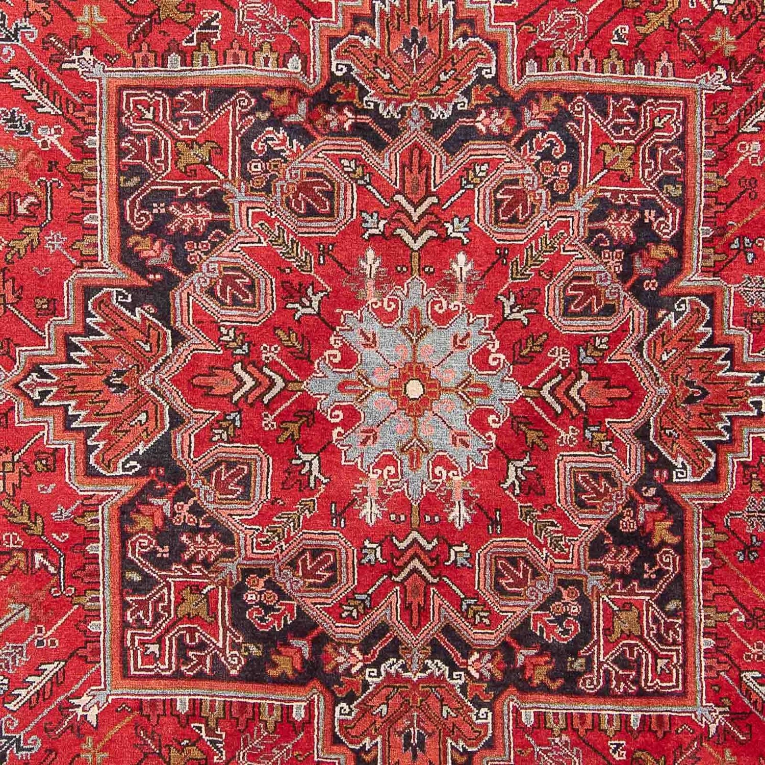 Persisk tæppe - Nomadisk - 331 x 248 cm - rød