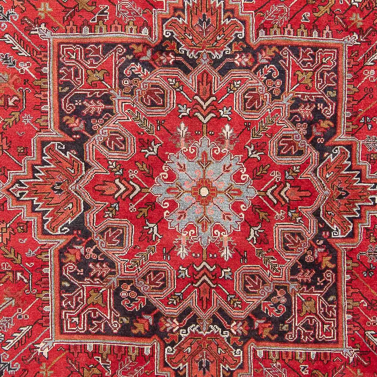Persisk tæppe - Nomadisk - 331 x 248 cm - rød