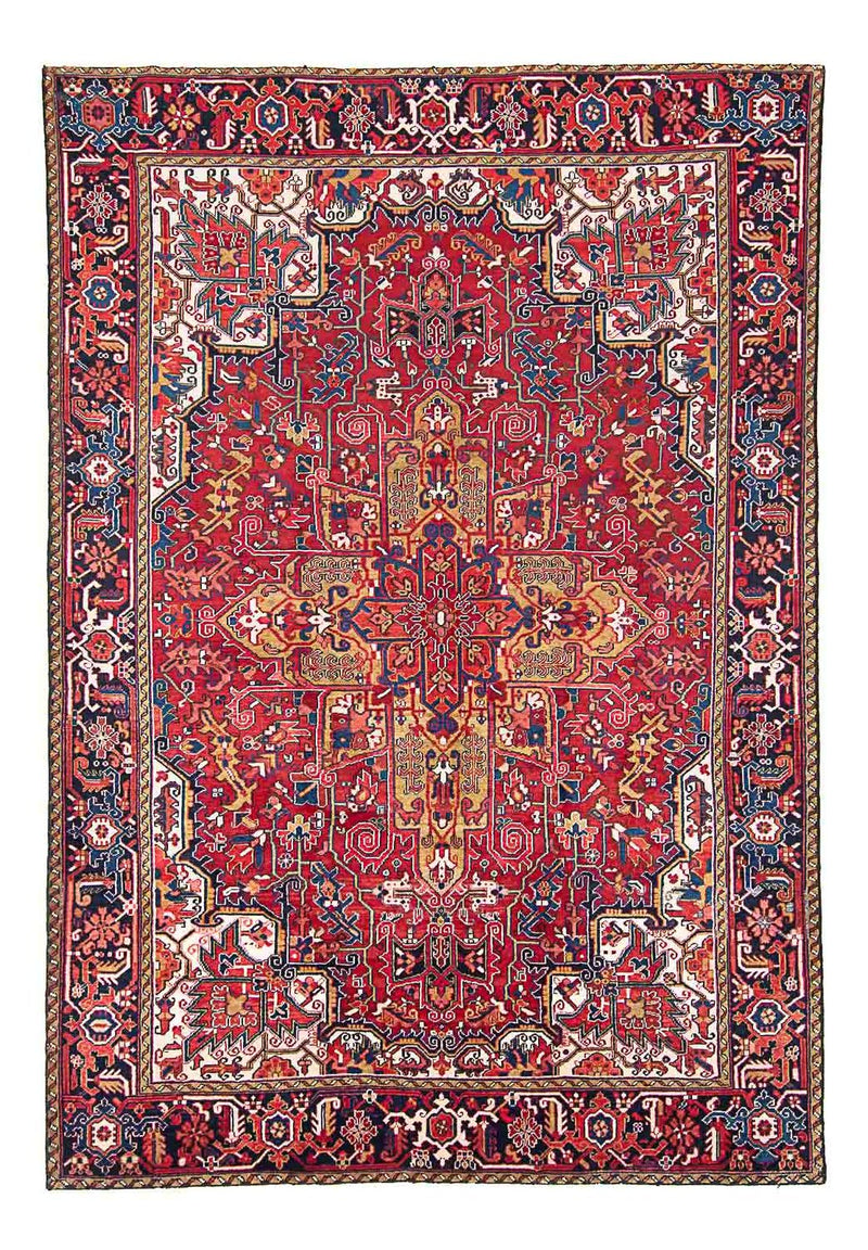 Persisk tæppe - Nomadisk - 335 x 240 cm - rød
