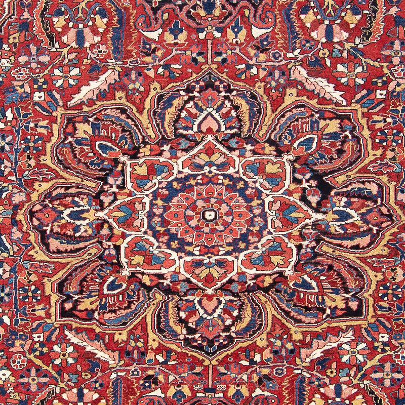 Persisk tæppe - Nomadisk - 376 x 270 cm - rød